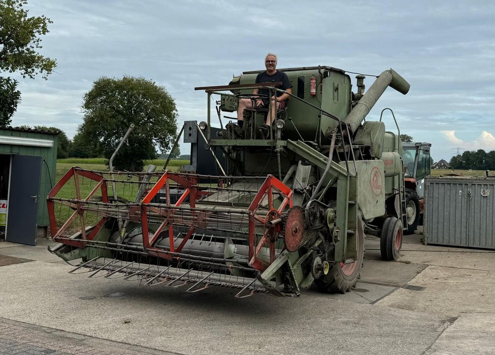  De juiste man op de machine.   Deze